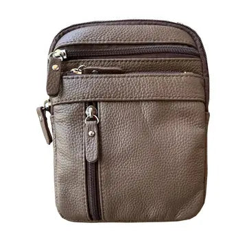 Cowhide Leather Convertible Crossbody