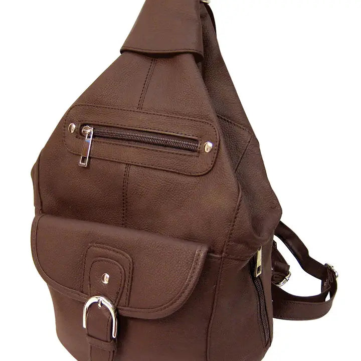 Leather Back Pack