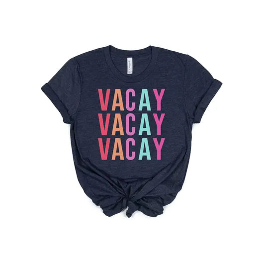 Vaycay Colorful Graphic Tee