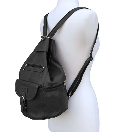 Leather Back Pack