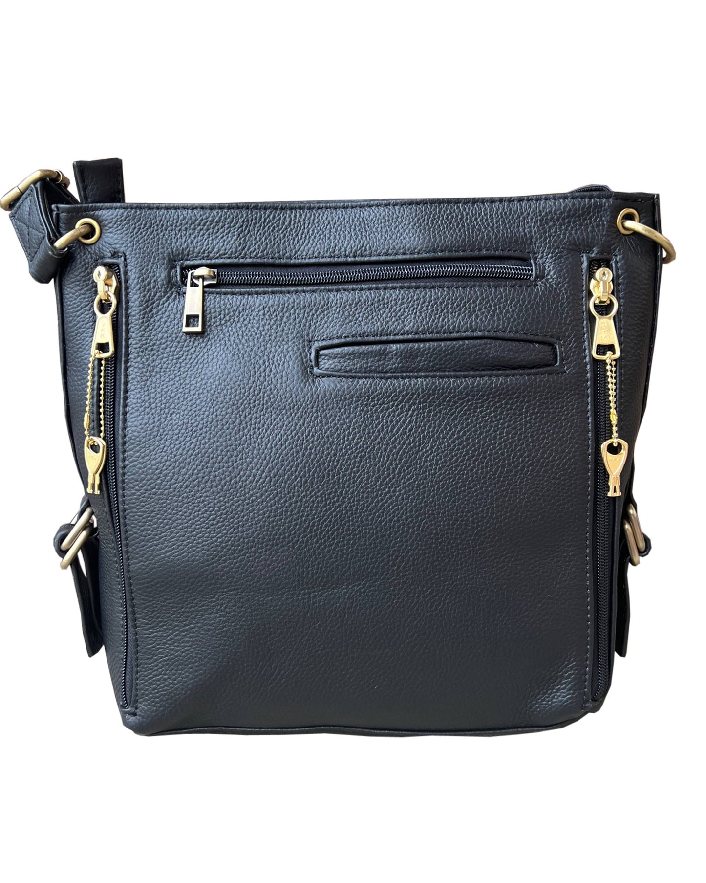 Cowhide Leather Crossbody Shoulder Bag