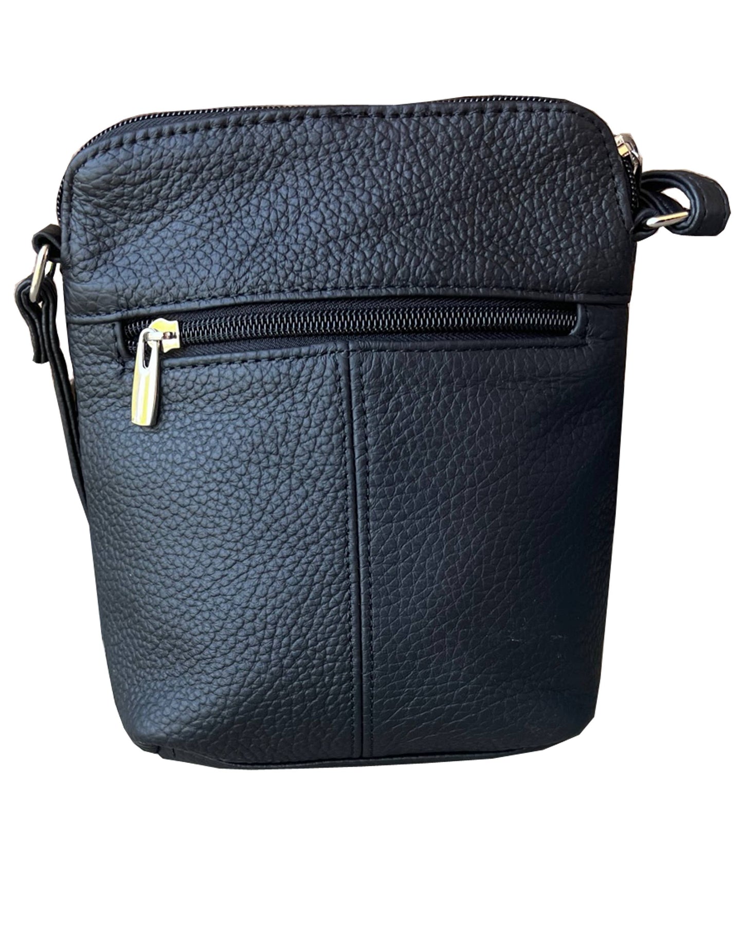 Cowhide Leather Mini Crossbody