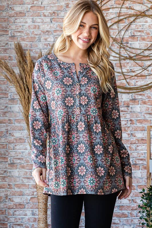 ET6755-24 BABYDOLL TOP