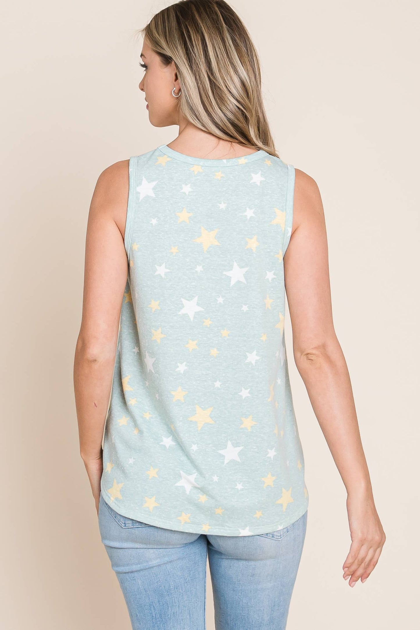 Star Print Swing Tank