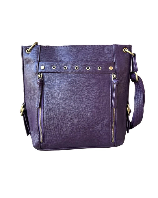 Cowhide Leather Crossbody Shoulder Bag