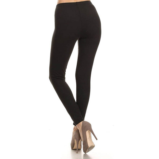 Buttery Soft High Waist Solid Leggings