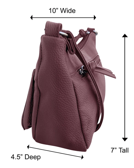 Medium Leather Shoulder Bag