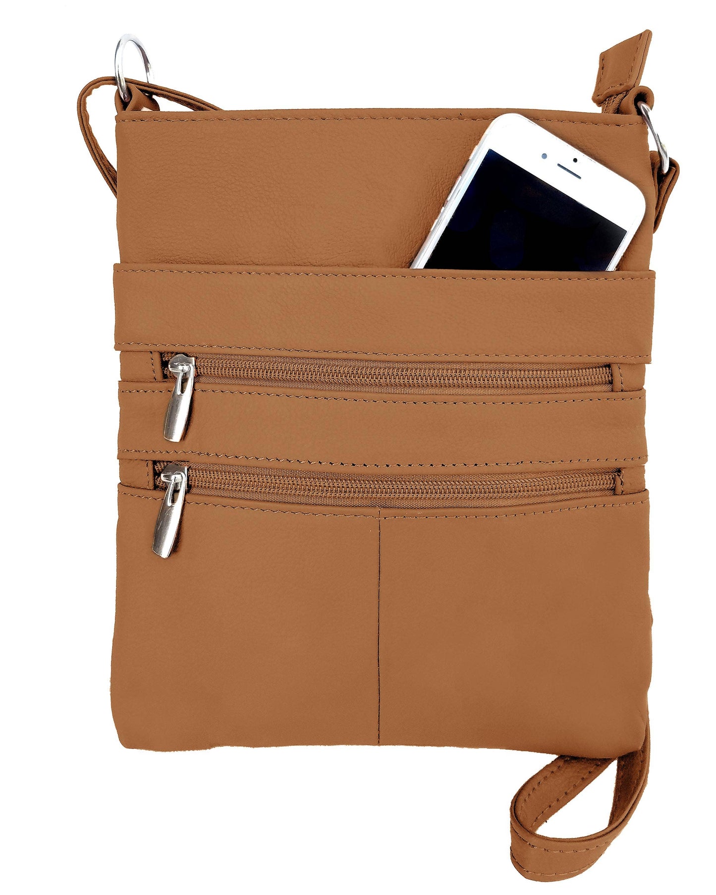 Cowhide Leather Crossbody Bag