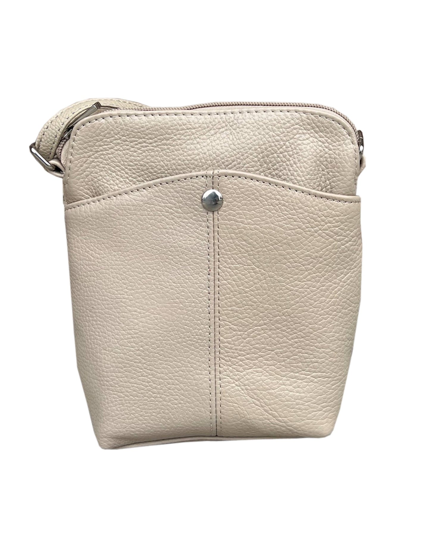 Cowhide Leather Mini Crossbody