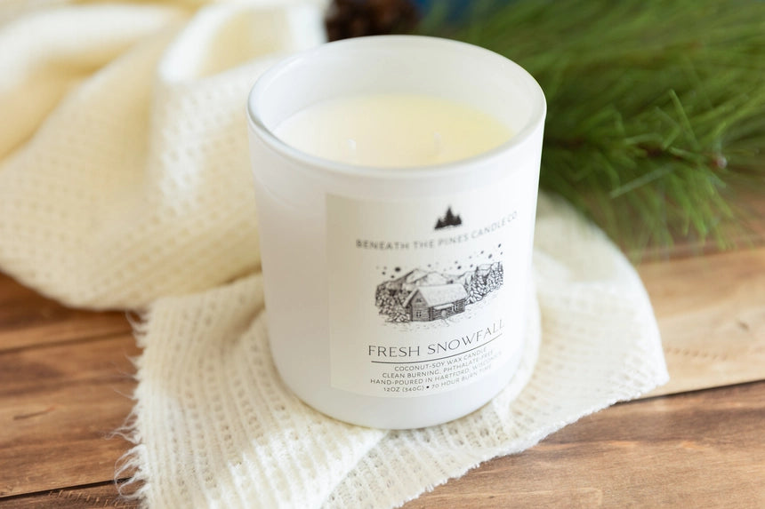 Beneath the Pines Candle Co. - Fresh Snowfall