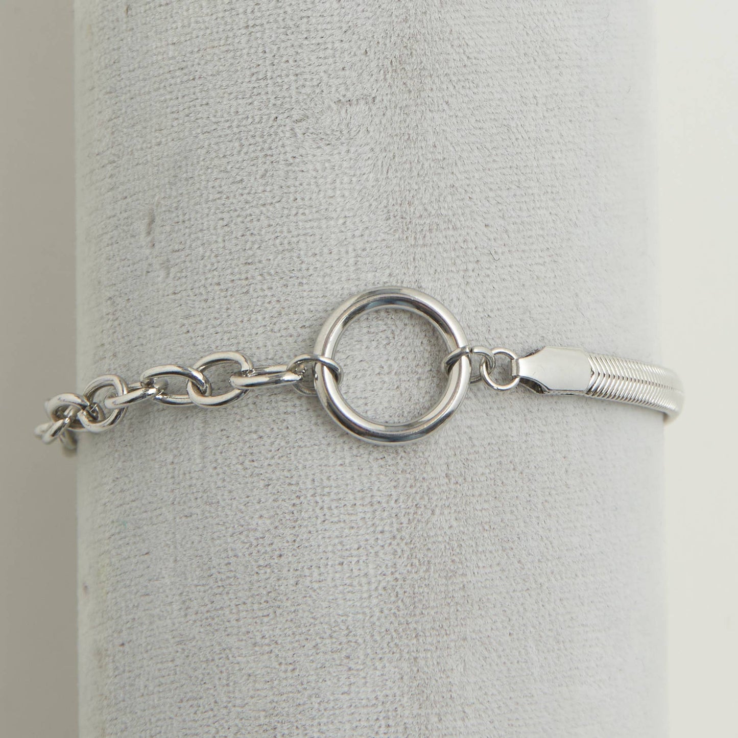 Narelle Waterproof Cable &  Snake Chain Bracelet