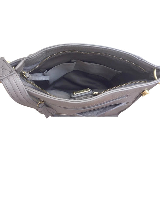 Cowhide Leather Crossbody Shoulder Bag