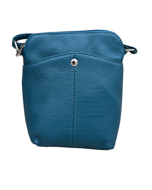 Cowhide Leather Mini Crossbody