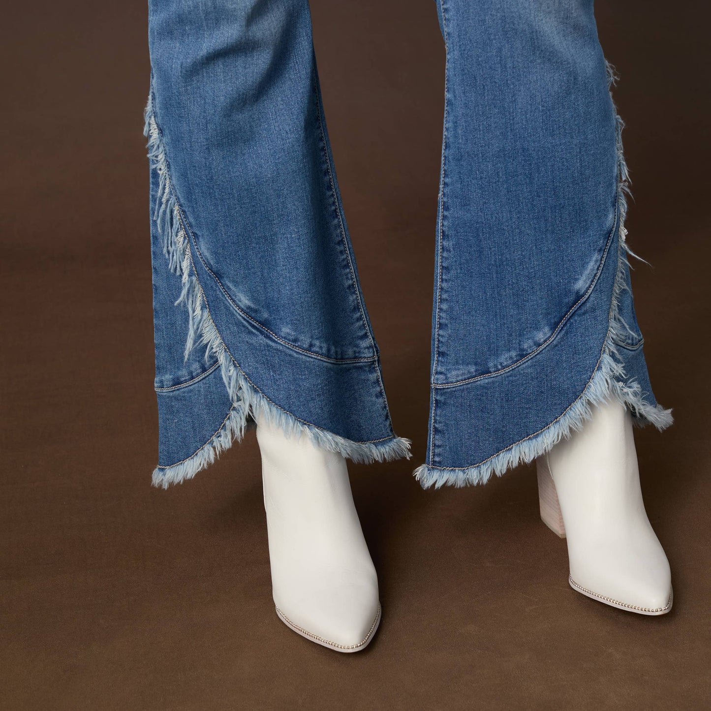 Bambu Soft Flare with Crossover Fringe