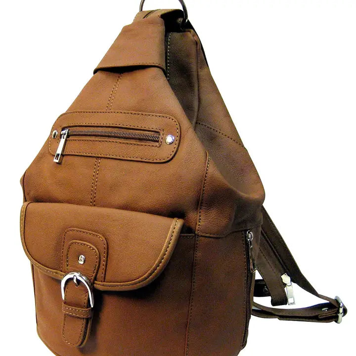 Leather Back Pack