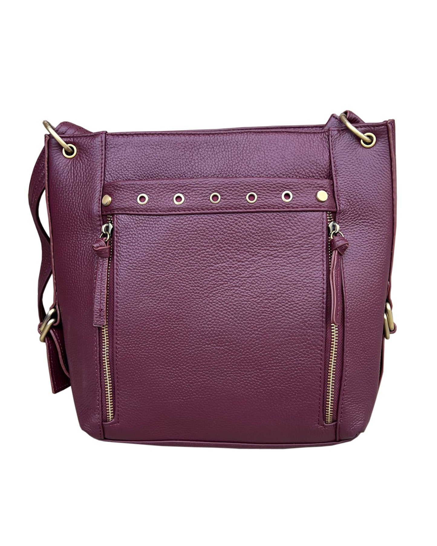 Cowhide Leather Crossbody Shoulder Bag