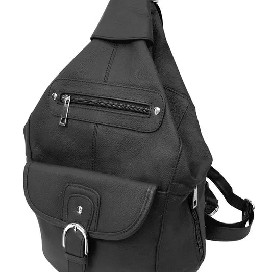 Leather Back Pack
