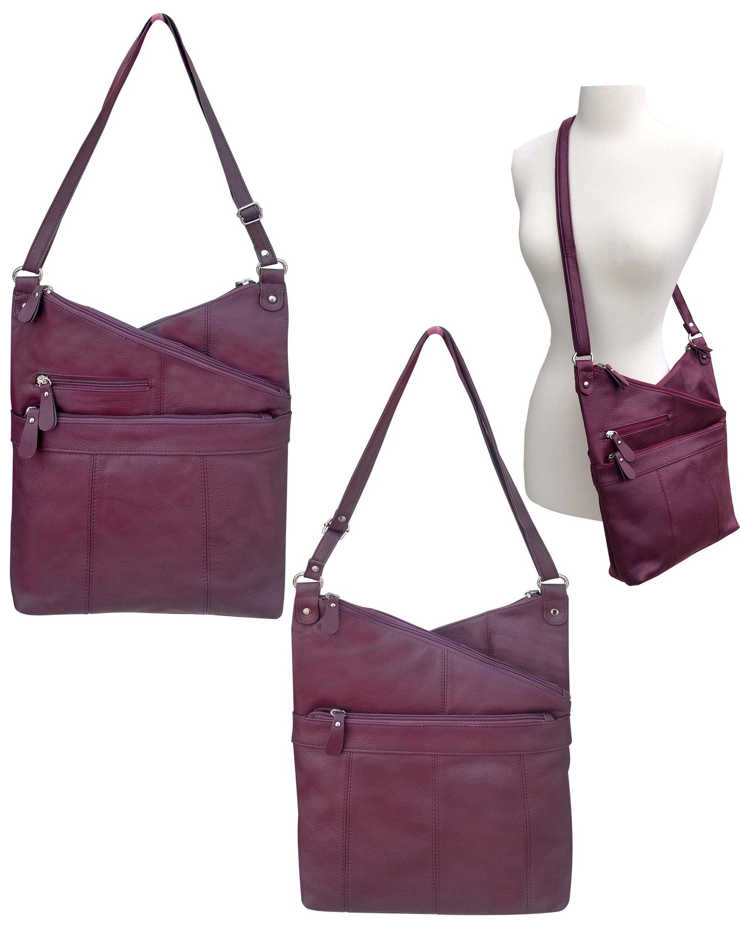 Cowhide Leather Crossbody