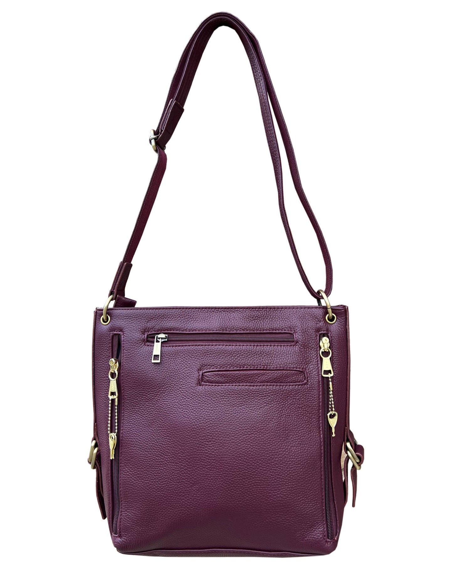 Cowhide Leather Crossbody Shoulder Bag
