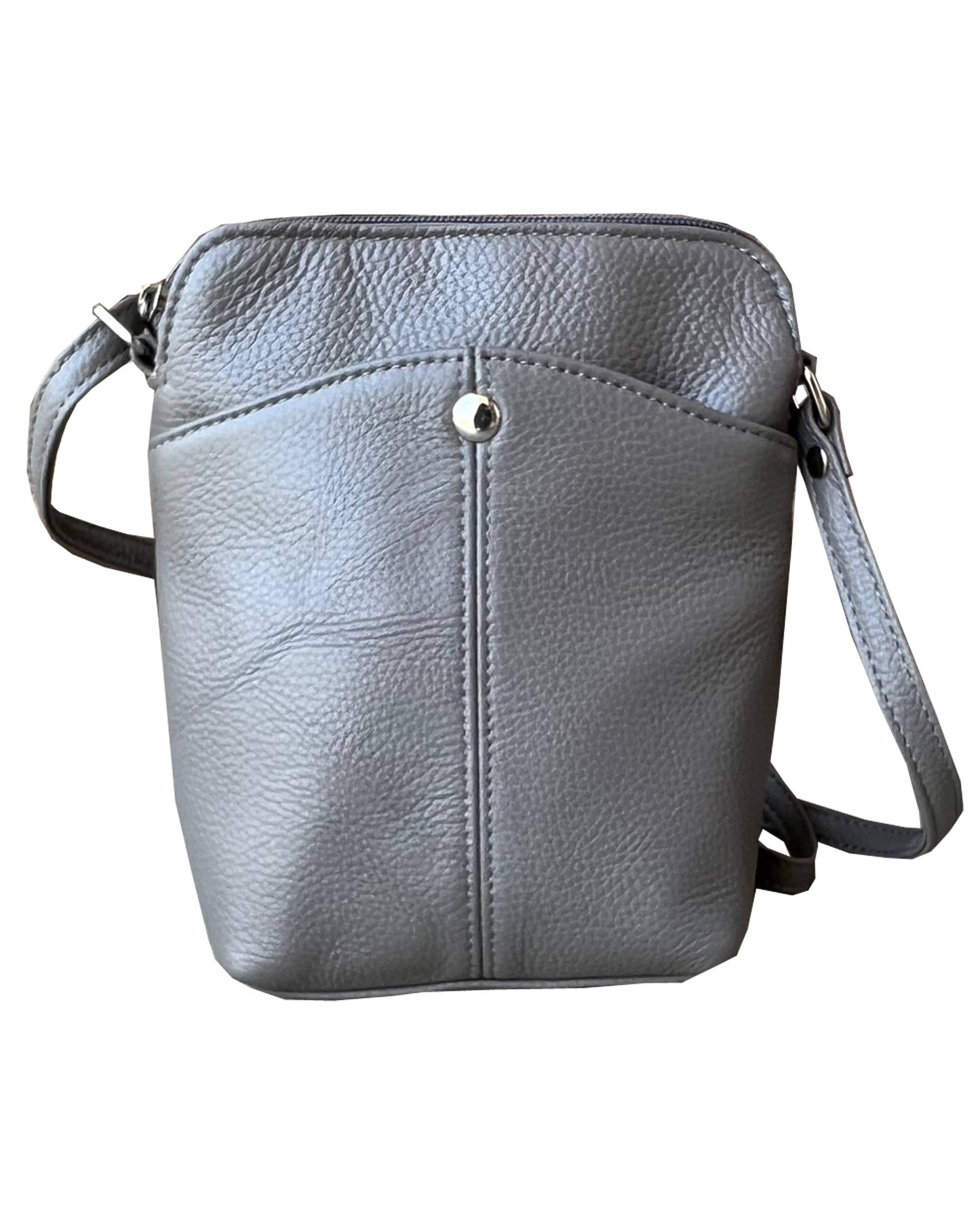 Cowhide Leather Mini Crossbody