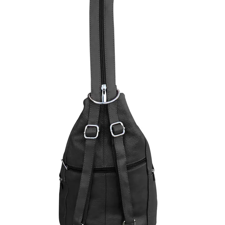Leather Back Pack