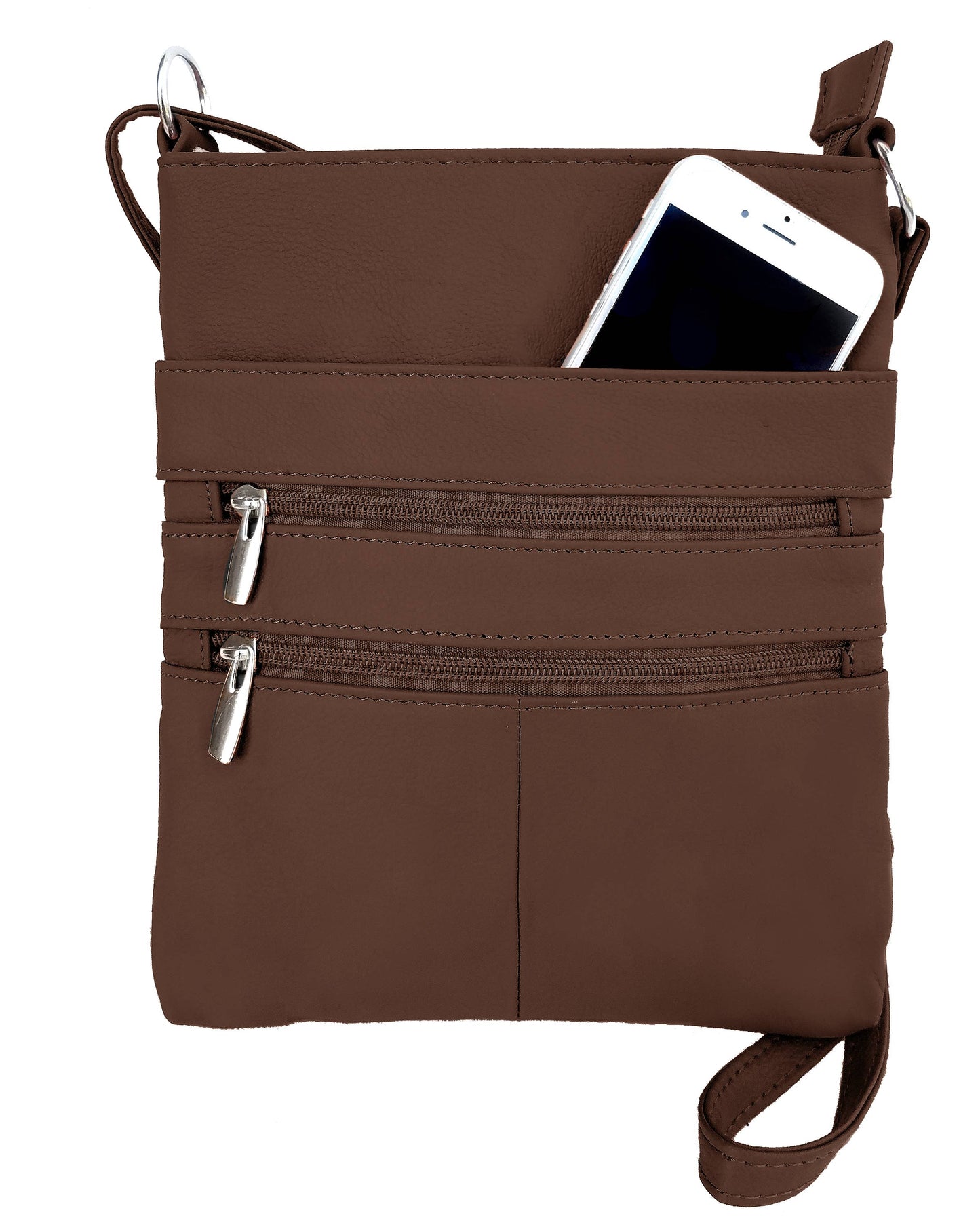 Cowhide Leather Crossbody Bag