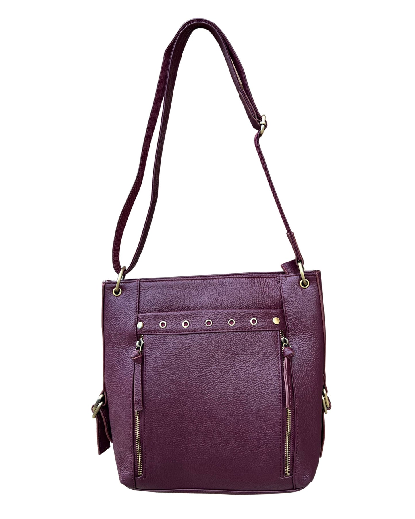 Cowhide Leather Crossbody Shoulder Bag