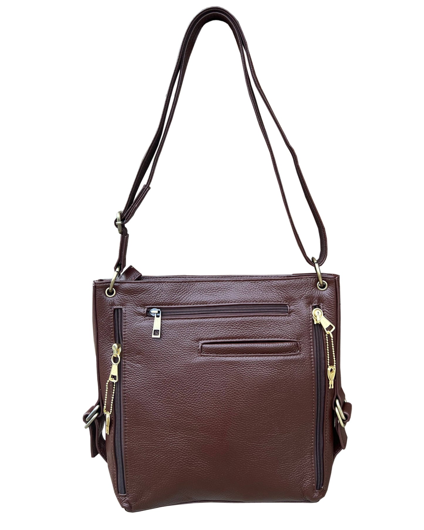 Cowhide Leather Crossbody Shoulder Bag