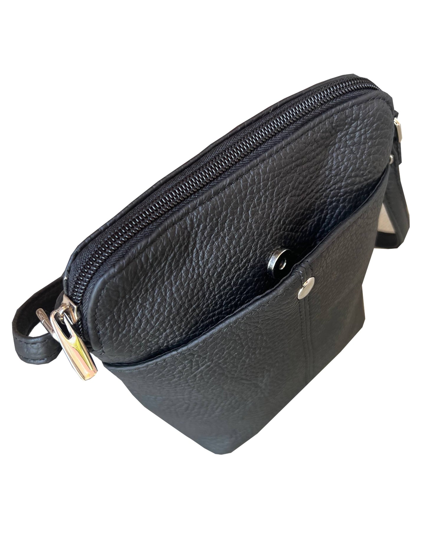 Cowhide Leather Mini Crossbody
