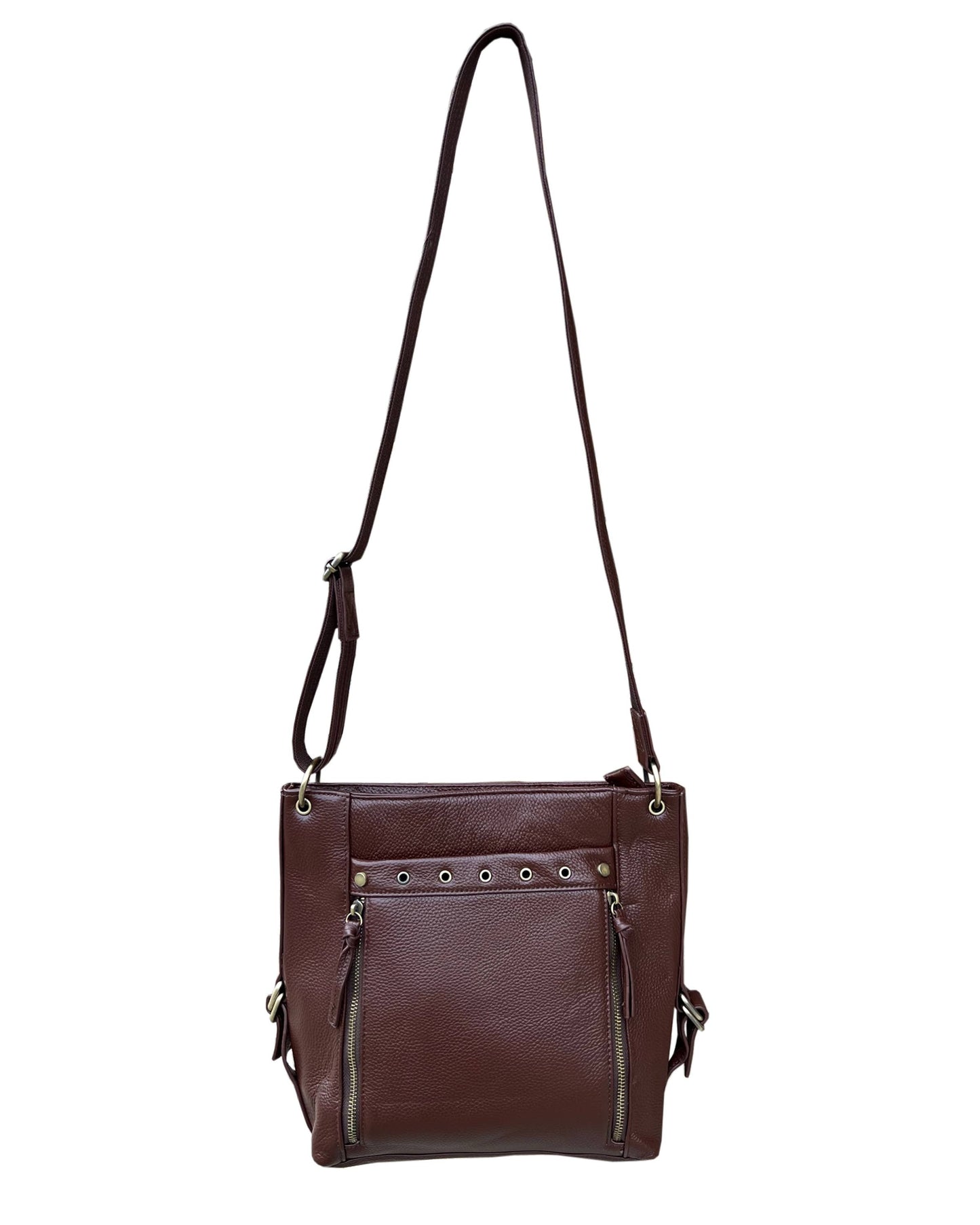 Cowhide Leather Crossbody Shoulder Bag