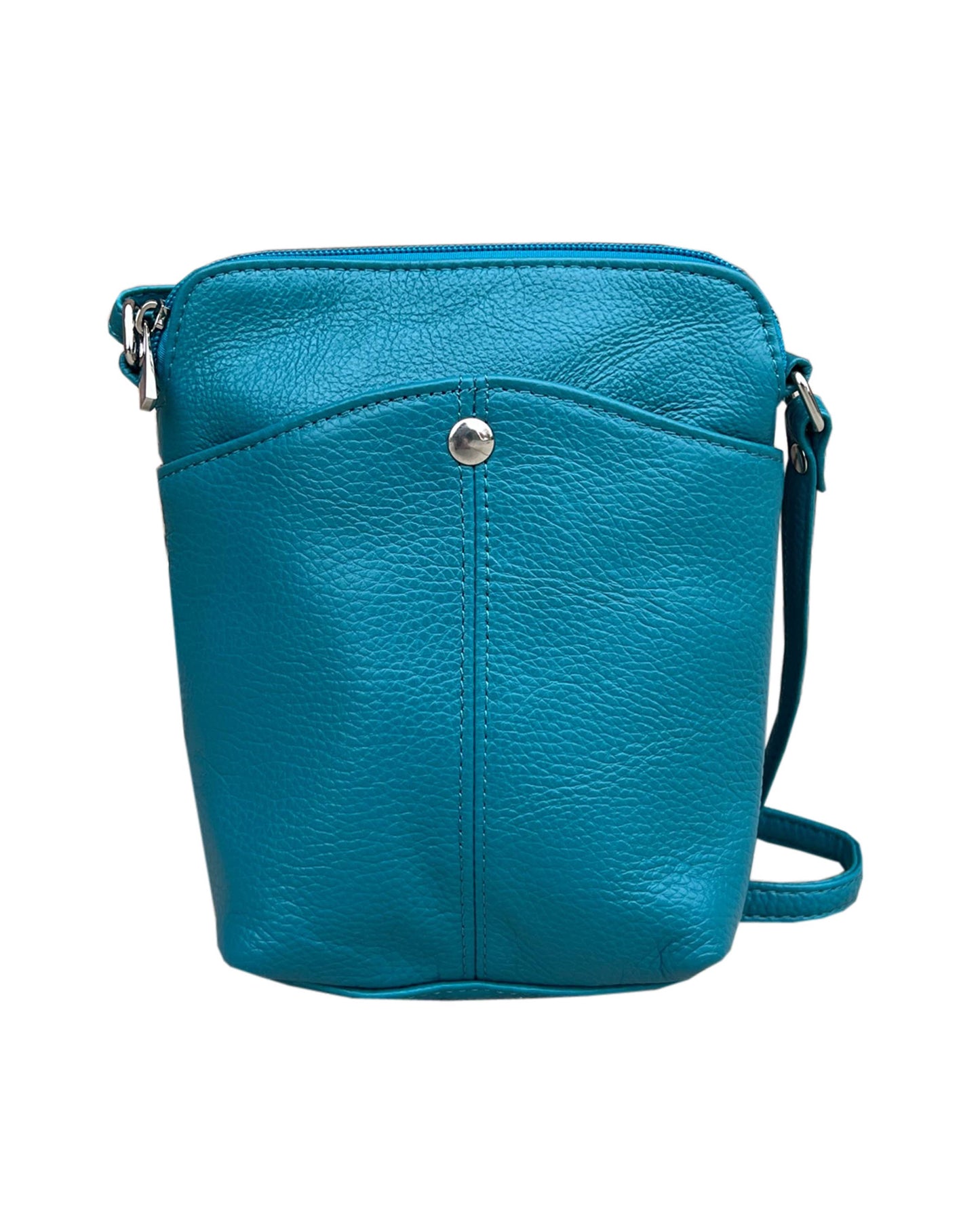 Cowhide Leather Mini Crossbody