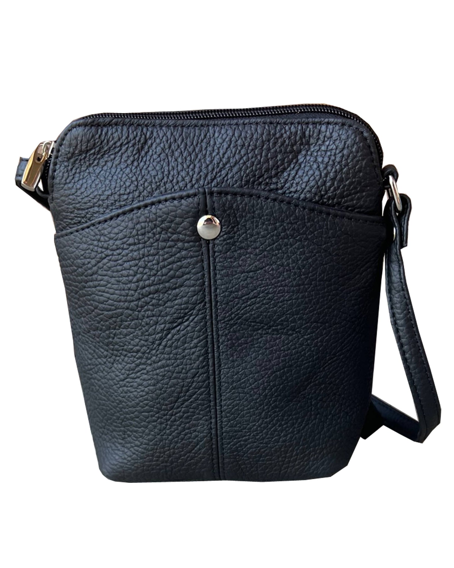 Cowhide Leather Mini Crossbody