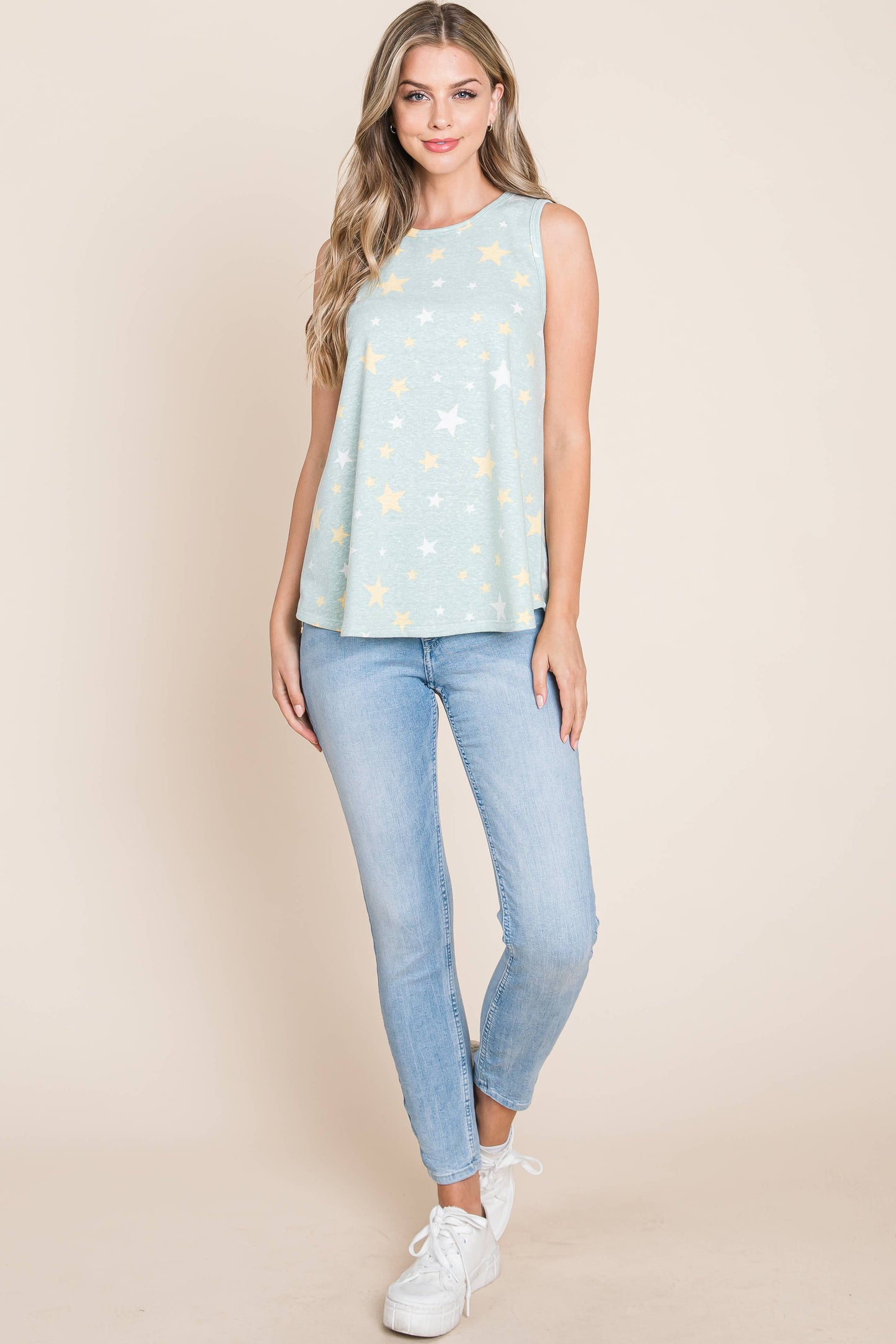 Star Print Swing Tank