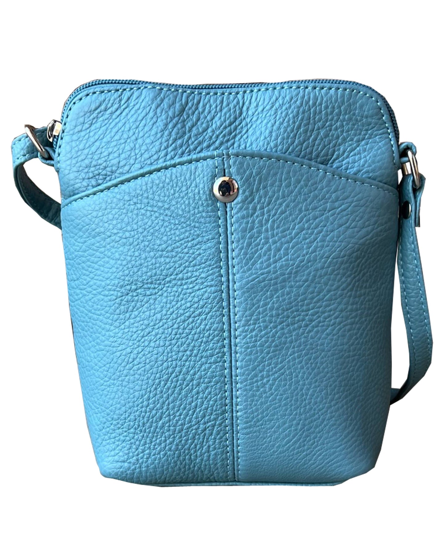 Cowhide Leather Mini Crossbody