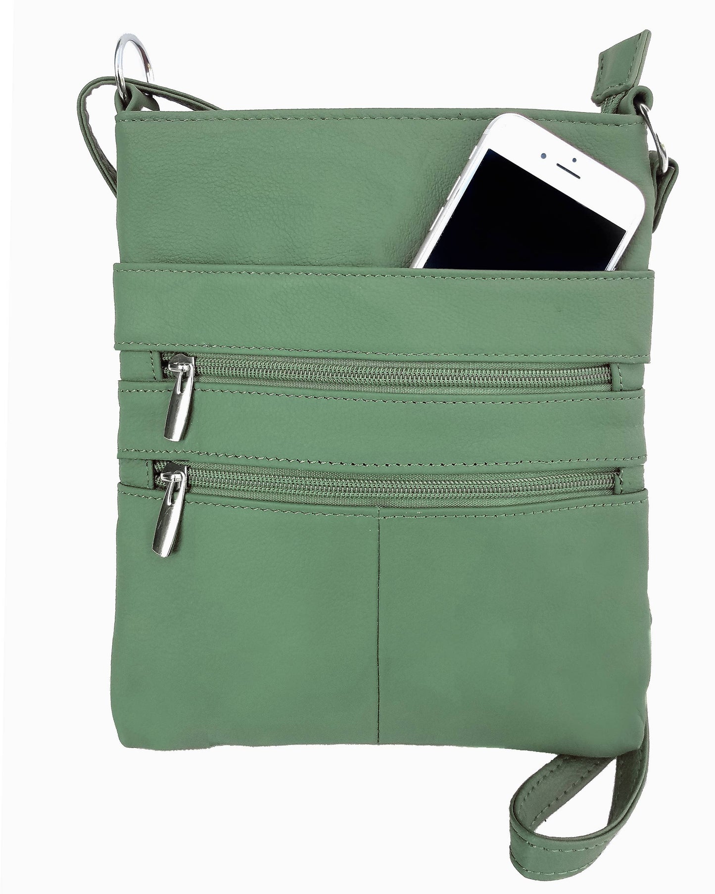Cowhide Leather Crossbody Bag