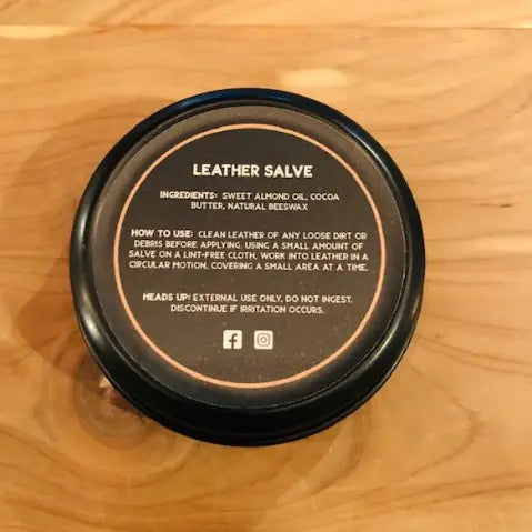Miners + Monroe Leather Salve