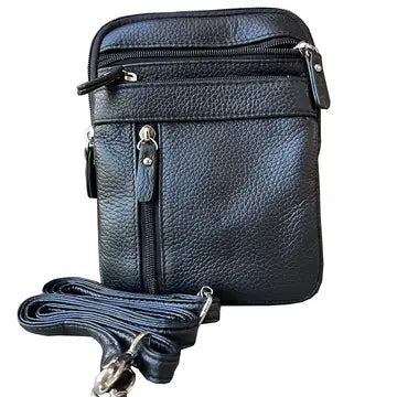 Cowhide Leather Convertible Crossbody