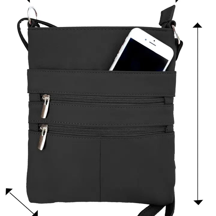 Leather Crossbody Bag