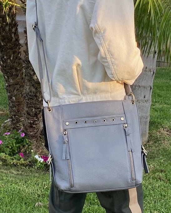 Cowhide Leather Crossbody Shoulder Bag